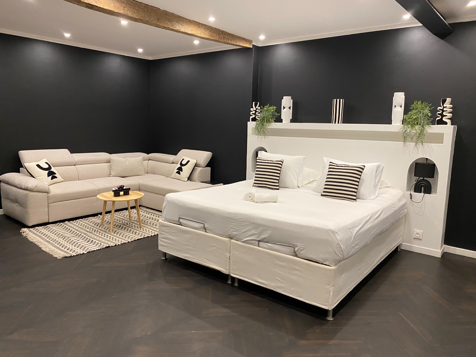 Coin salon d'une suite